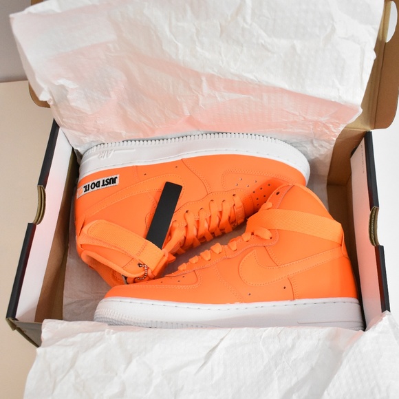 NEW Nike Air Force 1 High LV8 "Just Do It" sz 6Y - Picture 8 of 8